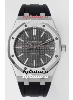 Audemars Piguet Royal 15400 41MM Grey Dial 904L Steel CAL.3120 Movement 1:1 Mirror Replica