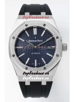 Audemars Piguet Royal 15400 41MM Blue Dial 904L Steel CAL.3120 Movement 1:1 Mirror Replica