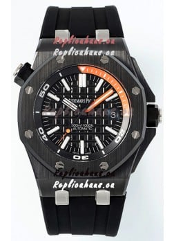 Audemars Piguet Royal Oak Offshore Ceramic 1:1 Ultimate Swiss Replica Watch Black Dial Cal.3102 Movement