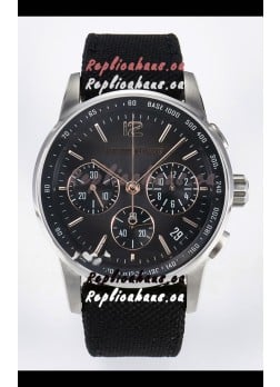 Audemars Piguet CODE 11.59 Chronograph Swiss Replica Watch in 904L Steel Grey Dial Gold Hands