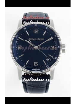 Audemars Piguet CODE 11.59 15210 Blue Dial Swiss Replica Watch in 904L Steel Casing 41MM