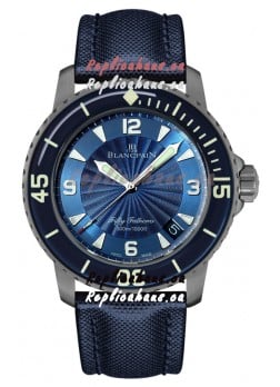 Blancpain Fifty Fathoms Automatique Titanium Edition Swiss Replica Watch in 1:1 Mirror Quality