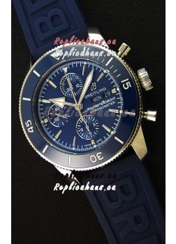 Breitling Superocean Heritage II Blue Dial 46MM 1:1 Mirror Swiss Replica Watch 