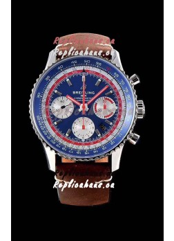 Breitling Navitimer 1 B01 Chronograph PAN AM Edition 43MM - 904L 1:1 Mirror Replica Watch 