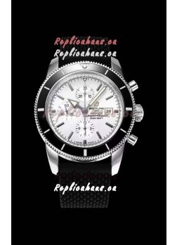 Breitling SuperOcean Heritage II 44MM White Dial Swiss Replica Watch 