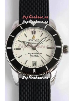 Breitling SuperOcean Heritage II B20 42MM White Dial Swiss Replica Watch - 1:1 Mirror Edition