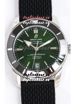 Breitling SuperOcean Heritage II B20 44MM Green Dial 1:1 Mirror Replica Watch 
