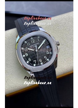 Patek Philippe Aquanaut 5165A Swiss Replica 38MM Watch Grey Dial 1:1 Mirror Replica