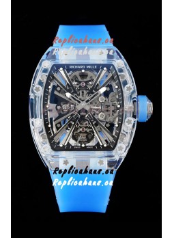 Richard Mille RM12-01 Sapphire Casing with Genuine Tourbillon Movement 1:1 Ultimate Replica