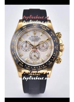 Rolex Cosmograph Daytona 116518LN-0037 Yellow Gold Original Cal.4130 Movement - 904L Steel Watch