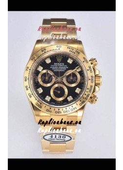 Rolex Cosmograph Daytona M116508-0016 Yellow Gold Original Cal.4130 Movement - 904L Steel Watch