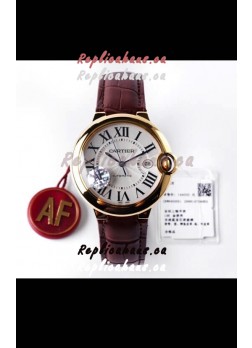 Ballon De Cartier Swiss Automatic 1:1 Mirror Quality 42MM in Yellow Gold Casing