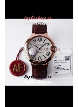 Ballon De Cartier Swiss Automatic 1:1 Mirror Quality 42MM in Rose Gold Casing