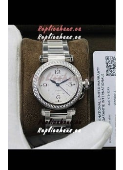 Pasha De Cartier Swiss Automatic 1:1 Mirror Quality 35MM Replica Watch 