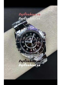 Chanel J12 38MM Black Ceramic Case Watch Automatic 1:1 Mirror Replica Watch
