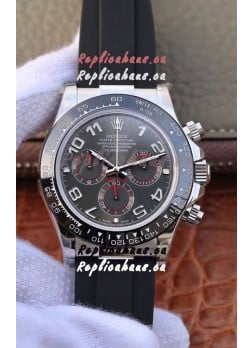 Rolex Cosmograph Daytona 116509 White Gold Original Cal.4130 Movement - 904L Steel Watch