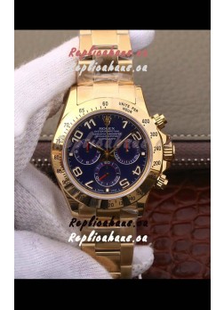 Rolex Cosmograph Daytona 116508 Yellow Gold Original Cal.4130 Movement - 904L Steel Watch