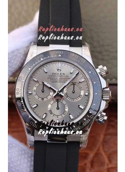 Rolex Cosmograph Daytona 116509 White Gold Original Cal.4130 Movement - 904L Steel Watch