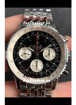 Breitling Navitimer 1 B01 Chronograph Edition 43MM - Black Dial 904L 1:1 Mirror Replica Watch