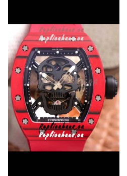Richard Mille RM052-1 Tourbillon in RED Ceramic Casing - 1:1 Mirror Quality 