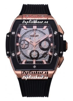 Hublot Spirit of Bang Rose Gold Casing Ceramic Bezel - 42MM Swiss Replica