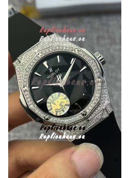 Hublot Classic Fusion Orlinski PAVE Edition Black Dial Swiss Replica Watch 40MM