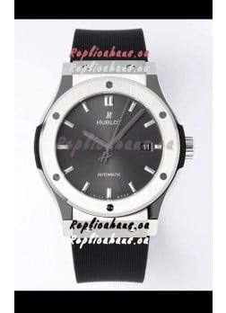 Hublot Classic Fusion Steel Grey Dial 42MM Swiss Replica Watch 1:1 Mirror Quality