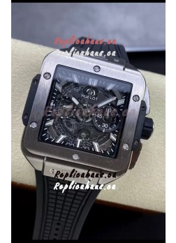 Hublot Square Bang Unico Titanium Chronograph Watch 1:1 Mirror Replica