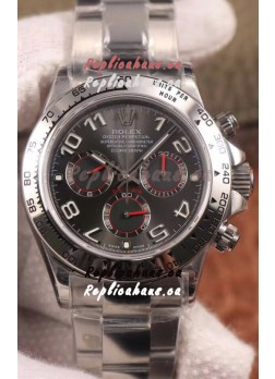 Rolex Cosmograph Daytona 116509 Dark Grey Dial Cal.4130 Movement - 904L Steel Watch
