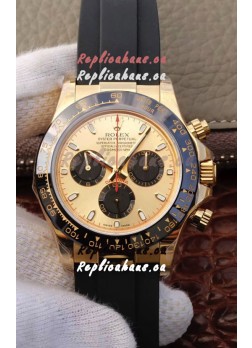 Rolex Cosmograph Daytona 116508 Yellow Gold Original Cal.4130 Movement - 904L Steel Watch