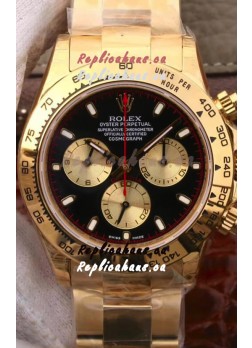 Rolex Cosmograph Daytona 116508 Yellow Gold Original Cal.4130 Movement - 904L Steel Watch