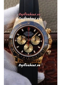Rolex Cosmograph Daytona 116508 Yellow Gold Original Cal.4130 Movement - 904L Steel Watch