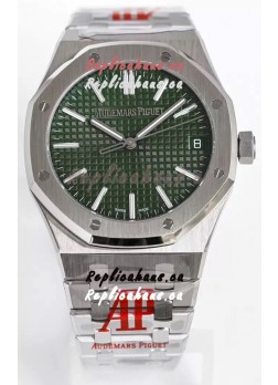 Audemars Piguet Royal Oak 15510 41MM Green Dial 904L Steel CALIBRE 4302 Movement 1:1 Mirror Replica