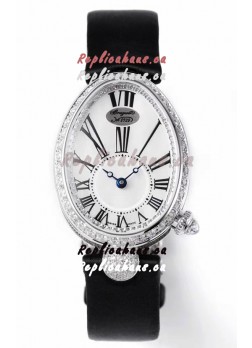 Breguet Reine De Naples Ladies Stainless Steel Swiss 1:1 Edition Replica Watch 