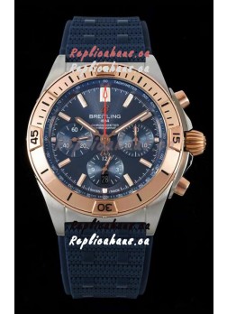 Breitling Chronomat B01 42 Edition Swiss 904L Steel Casing Blue Dial 1:1 Mirror Replica Watch