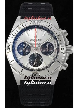 Breitling Chronomat B01 42 Edition Swiss 904L Steel Casing Silver Dial 1:1 Mirror Replica Watch