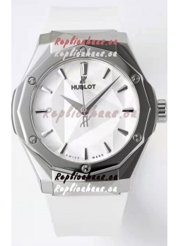 Hublot Classic Fusion Orlinski King 40MM Edition White Dial Swiss Replica Watch