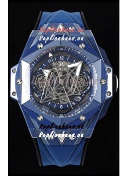 Hublot Big Bang UNICO Sang Bleu II Blue Ceramic 1:1 Mirror Quality Swiss Replica Watch 