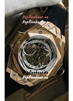 Hublot Big Bang UNICO Sang Bleu II Rose Gold 1:1 Mirror Quality Swiss Replica Watch 