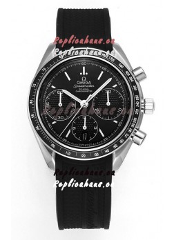 Omega Speedmaster Racing 904L Steel Chronograph 1:1 Mirror Replica in Black Dial