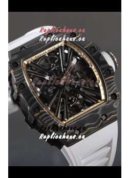 Richard Mille RM12-01 Carbon Fiber Case Genuine Tourbillon Movement 1:1 Mirror Replica Watch