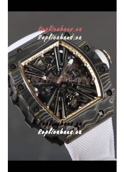Richard Mille RM12-01 Carbon Fiber Case Genuine Tourbillon Movement 1:1 Mirror Replica Watch