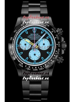 Rolex Daytona Blaken 1:1 Swiss Mirror Replica Black Dial Cal.4130 Movement (WITH BOX) 