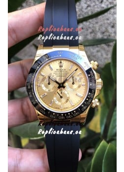 Rolex Cosmograph Daytona 116508 Yellow Gold Original Cal.4130 Movement - Ultimate 904L Steel Watch