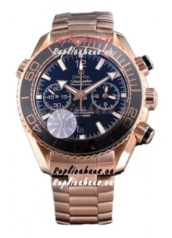 Omega Seamaster Planet Ocean 600M Sedna Gold 45.5MM 1:1 Mirror Replica Watch 