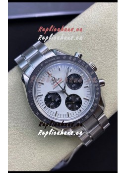 Omega Speedmaster Co-Axial Chronograph 42MM White Dial  1:1 Mirror Replica Watch