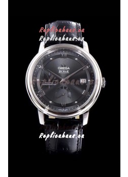 Omega De Ville Prestige Power Reserve 904L Steel 1:1 Mirror Swiss Watch Grey dial