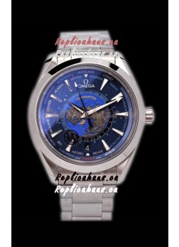 Omega Seamaster Aqua Terra 150M GMT Worldtime Swiss Replica Watch 