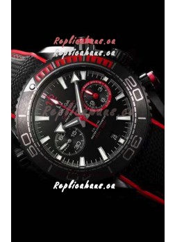 Omega Seamaster Planet Ocean Deep Black 600M Volvo Ocean Race 1:1 Mirror Watch 