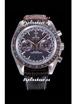 Omega Speedmaster Racing Co-Axial Master Chronograph Swiss Watch in Two Tone Bezel